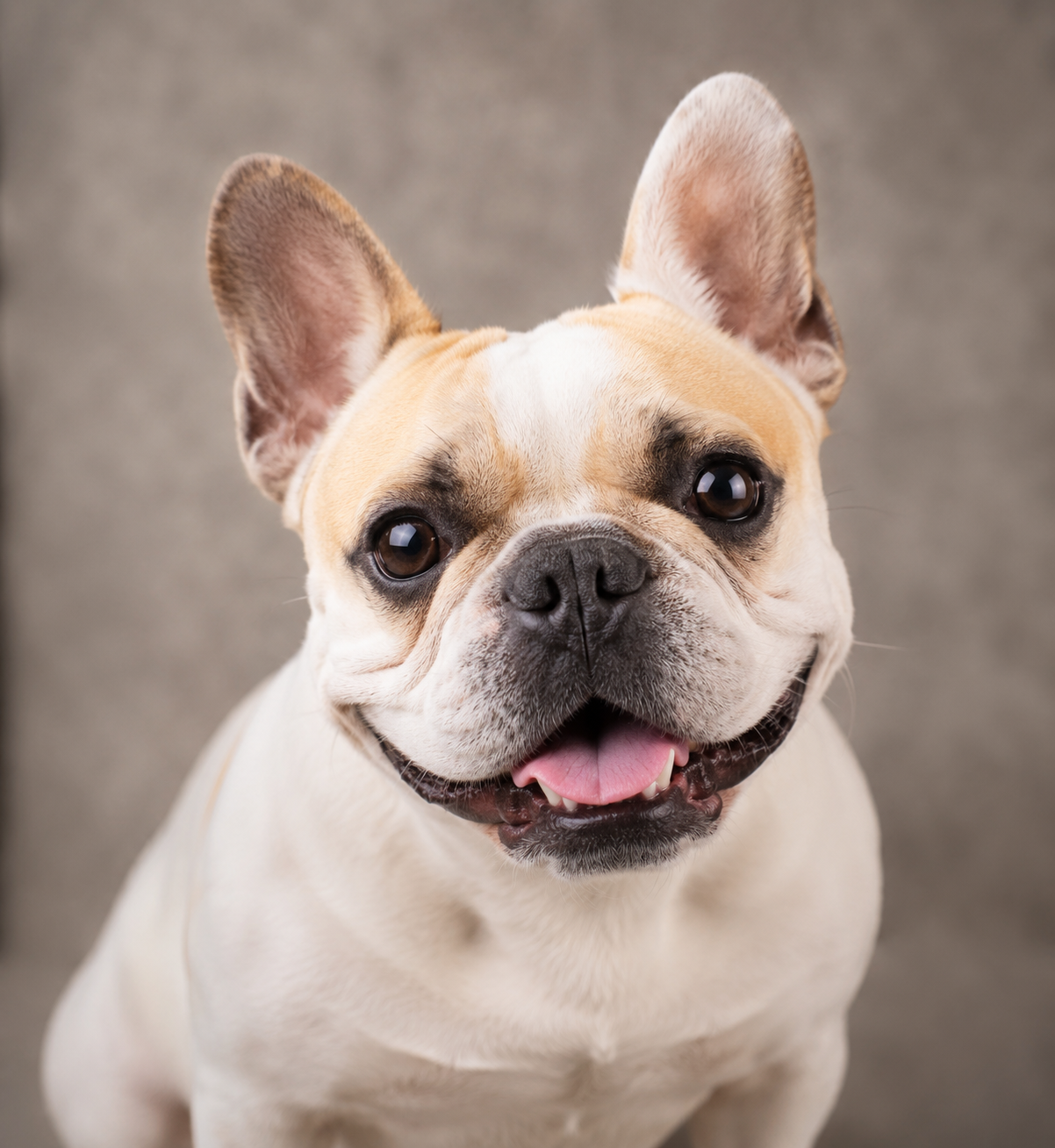 Portrait of the Velvet & Vine French Bulldog team member
